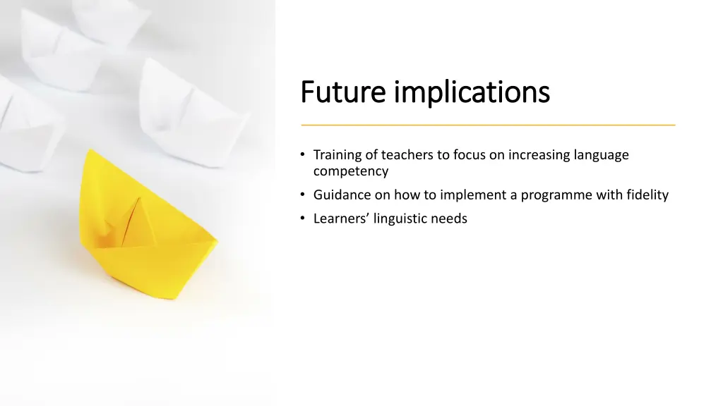 future implications future implications