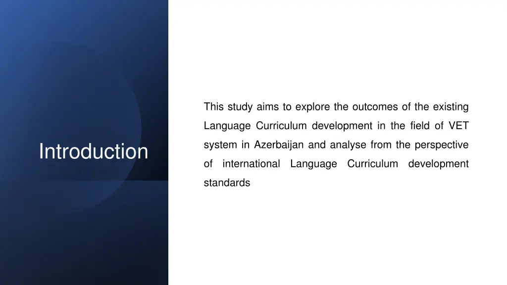 this study aims to explore the outcomes