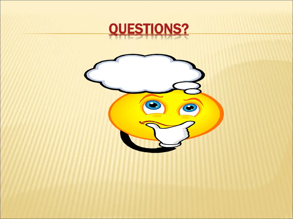 questions questions