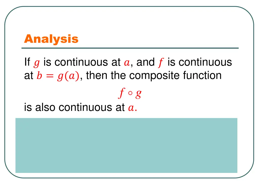 analysis 2