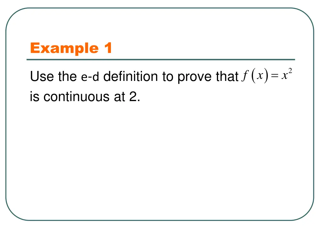 example 1