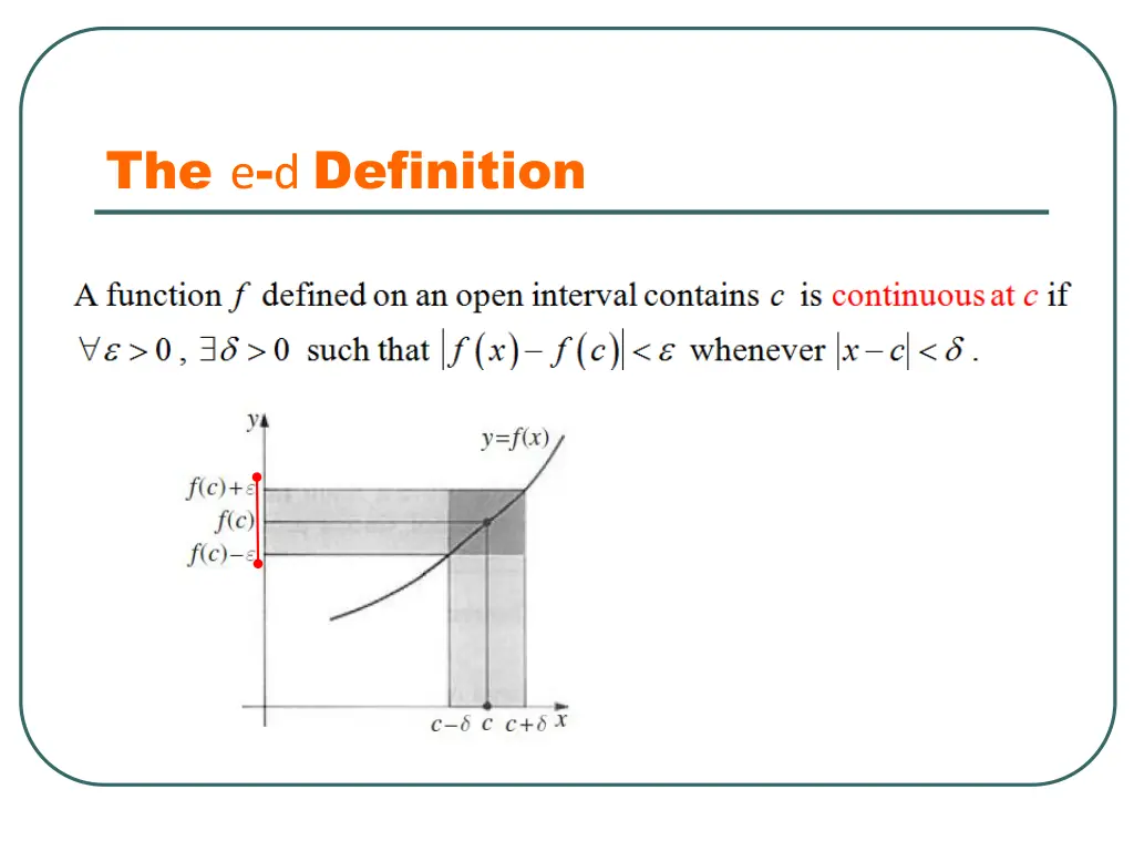 the e d definition