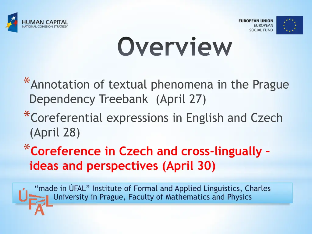 overview