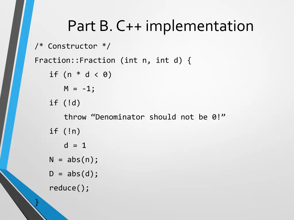part b c implementation 1