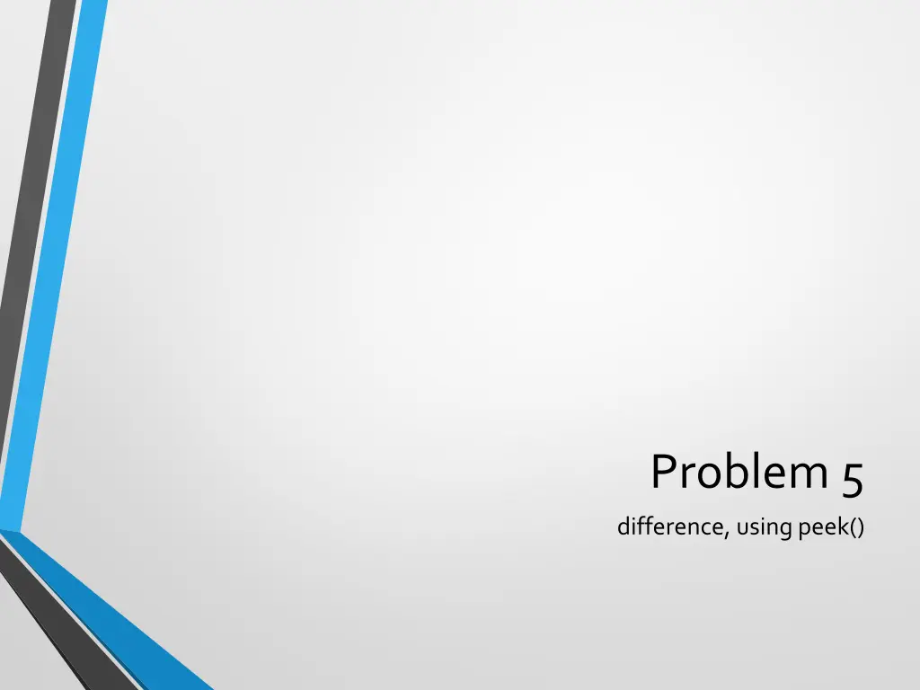 problem 5