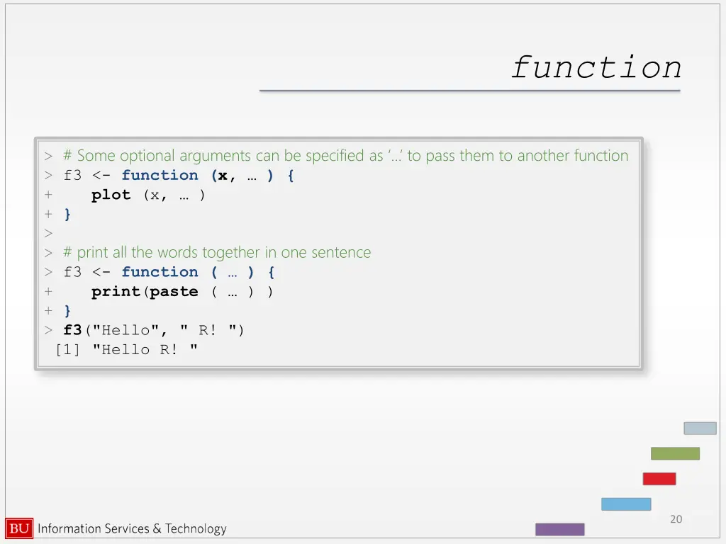 function 4
