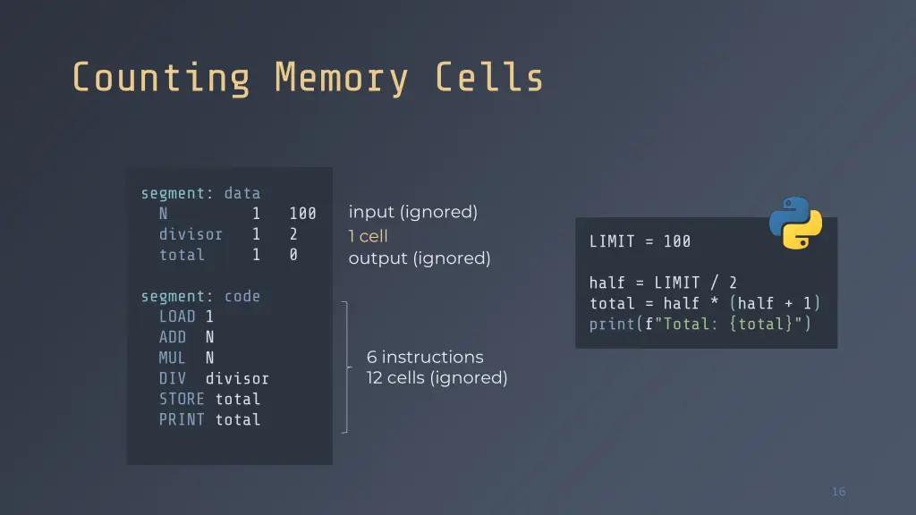 counting memory cells