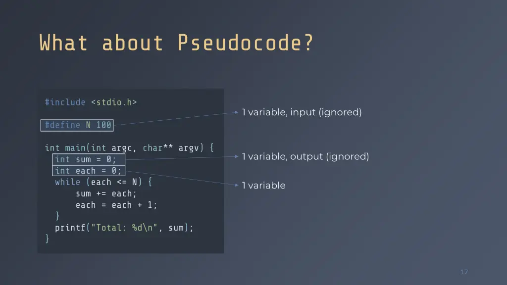 what about pseudocode 1