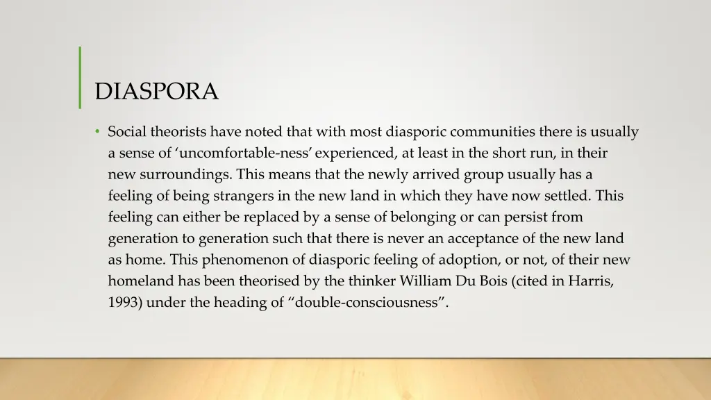 diaspora