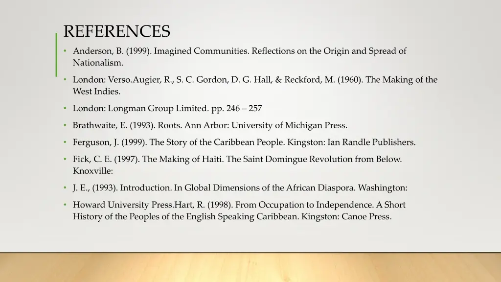 references anderson b 1999 imagined communities
