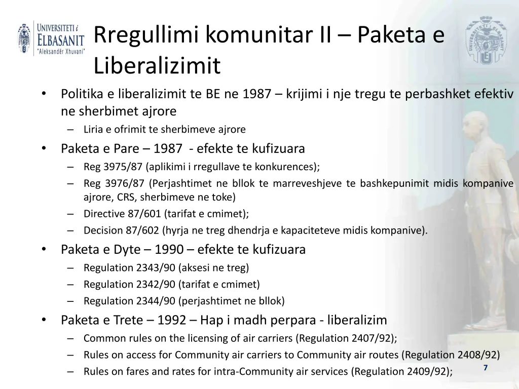 rregullimi komunitar ii paketa e liberalizimit