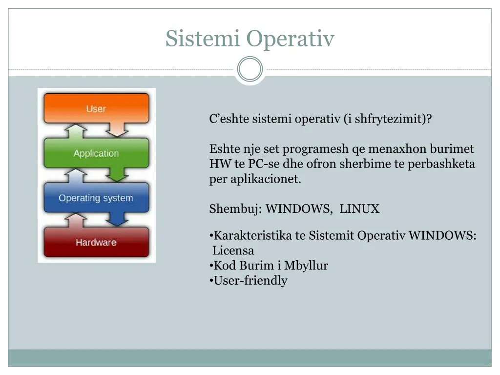 sistemi operativ