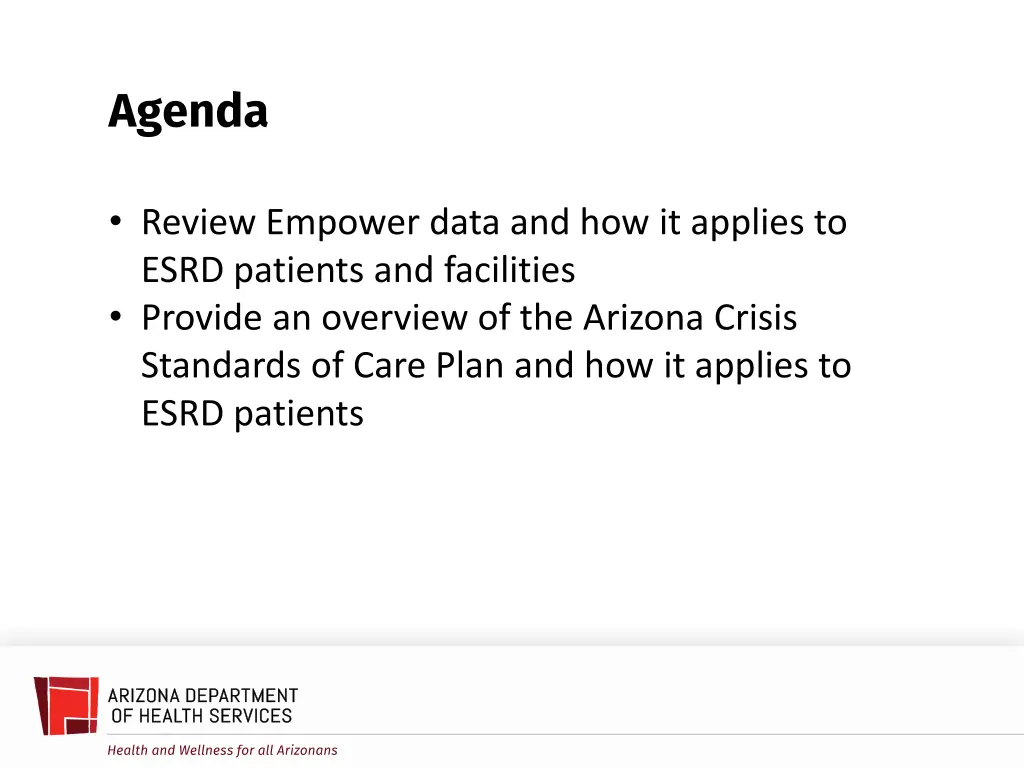 agenda