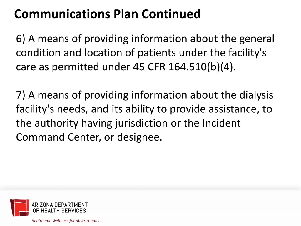 communications plan continued 4