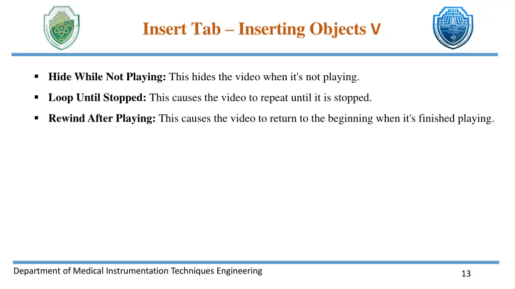 insert tab inserting objects v 11