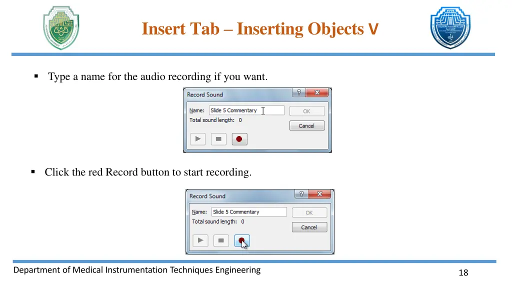 insert tab inserting objects v 16