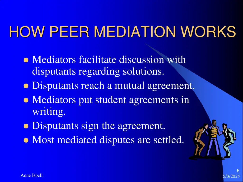how peer mediation works