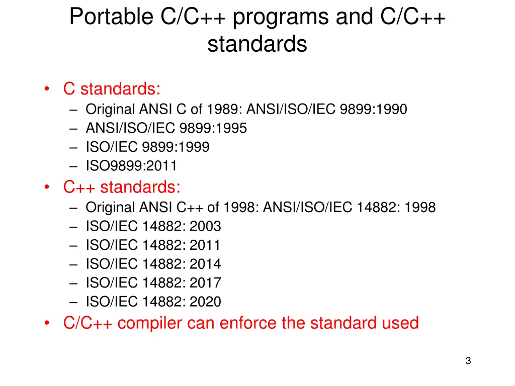 portable c c programs and c c standards 1