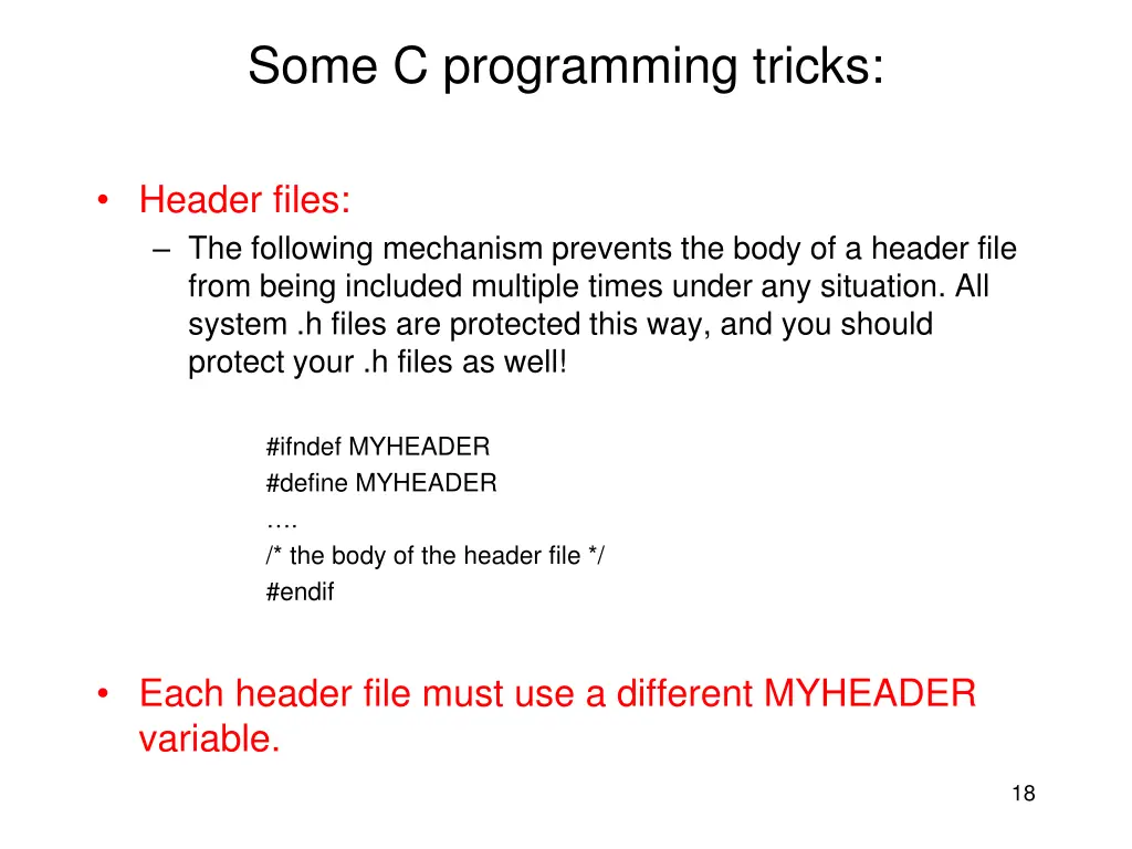 some c programming tricks 1