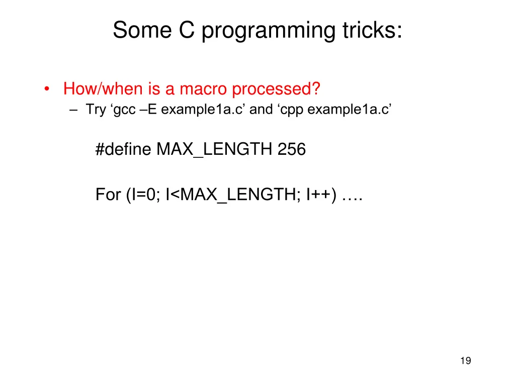 some c programming tricks 2