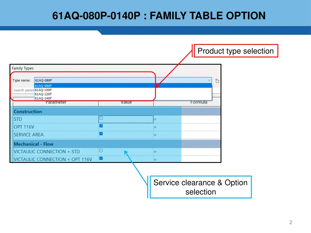 61aq 080p 0140p family table option