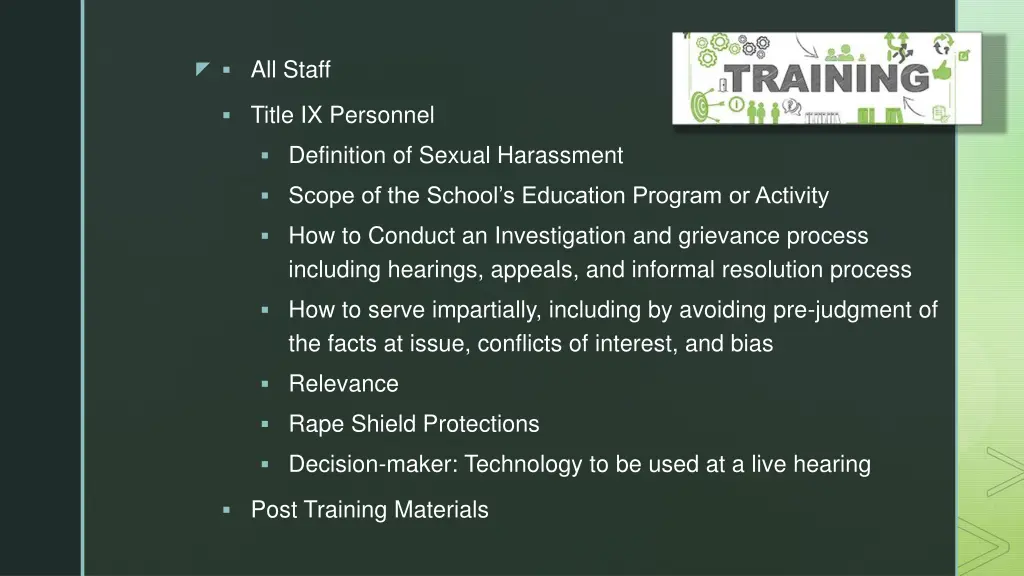 all staff