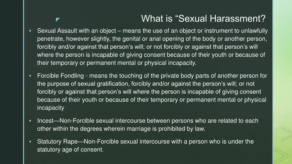 what is sexual harassment 2