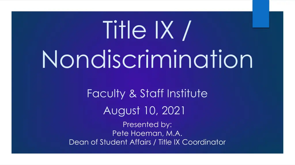title ix