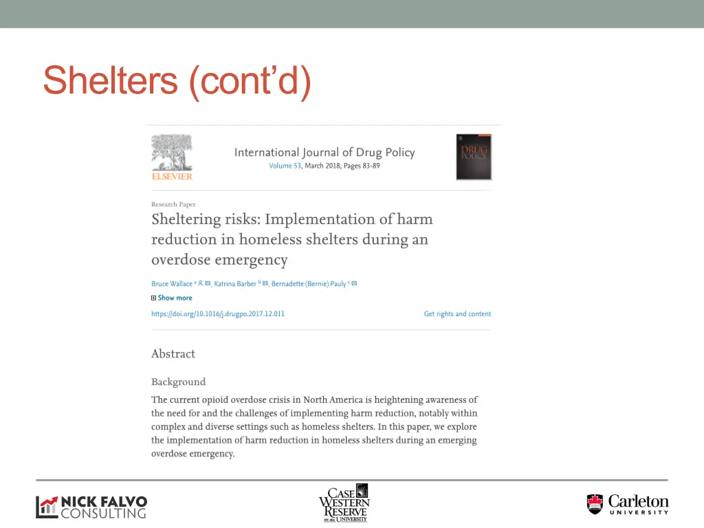 shelters cont d 1