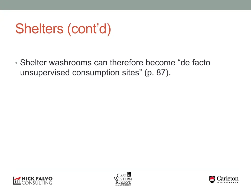 shelters cont d 2