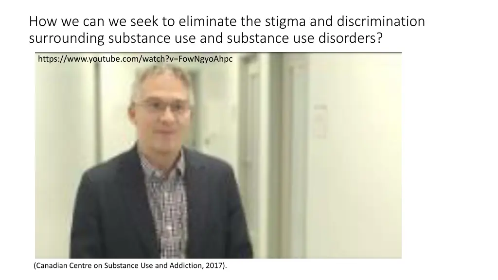 how we can we seek to eliminate the stigma