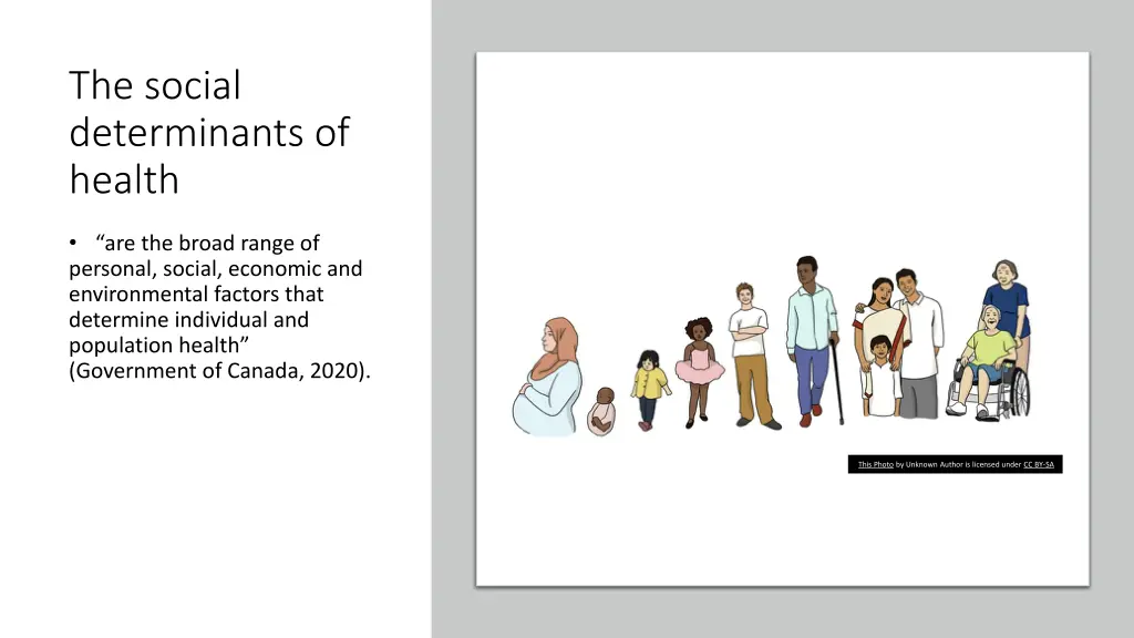 the social determinants of health