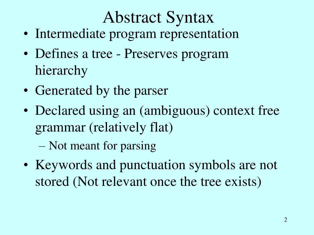 abstract syntax 1