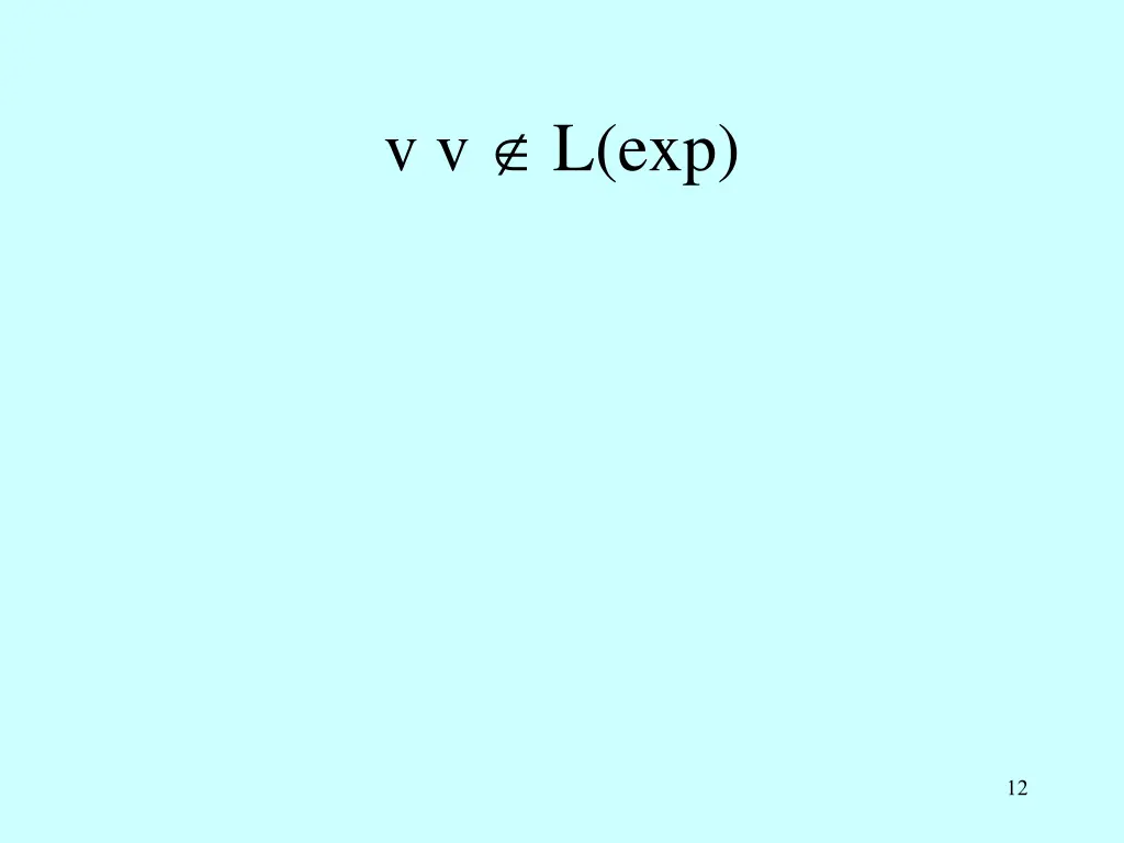 v v l exp