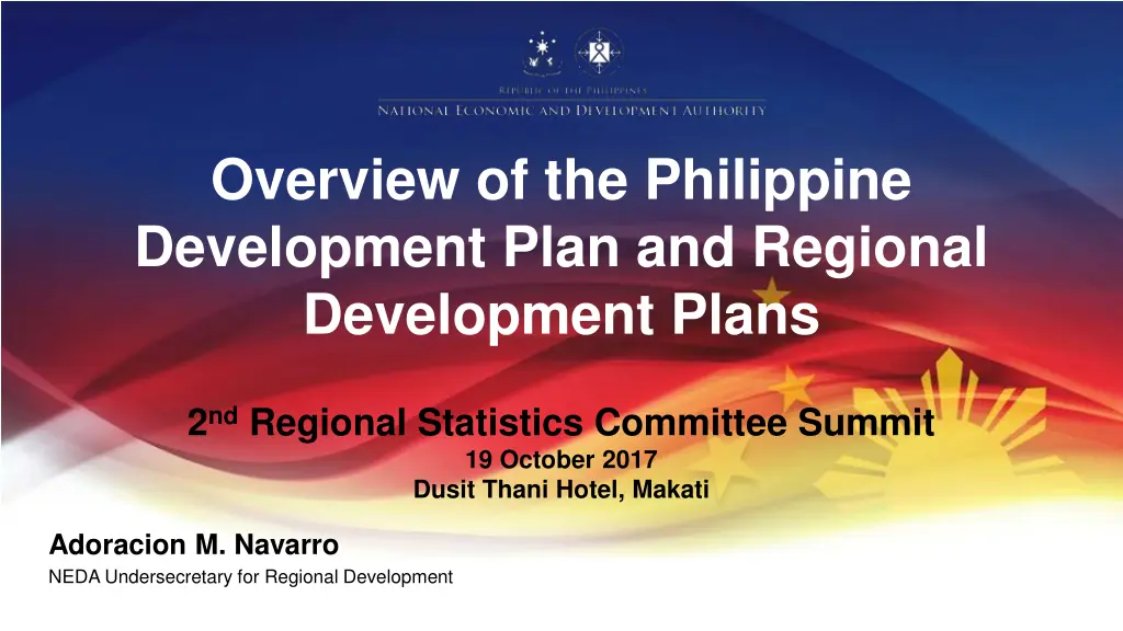 overview of the philippine development plan