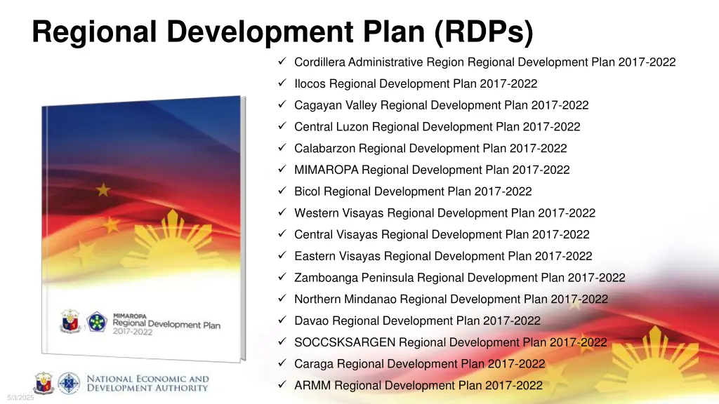 regional development plan rdps