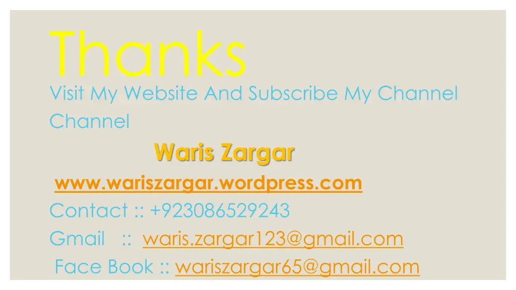 thanks visit my website and subscribe my channel