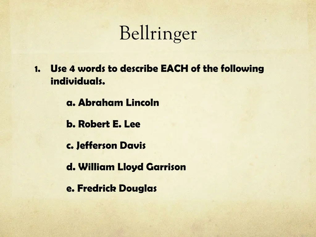 bellringer