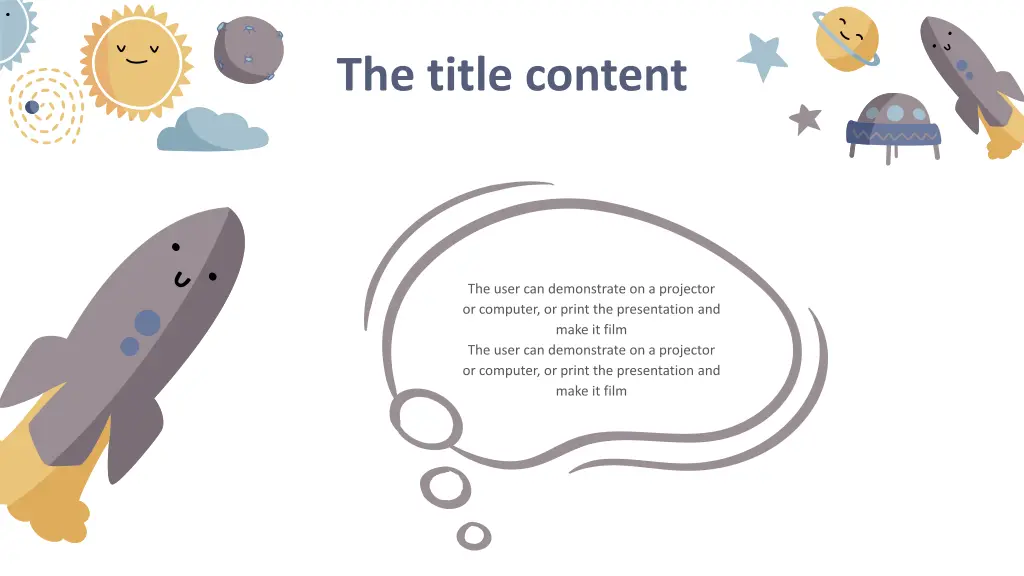 the title content 15