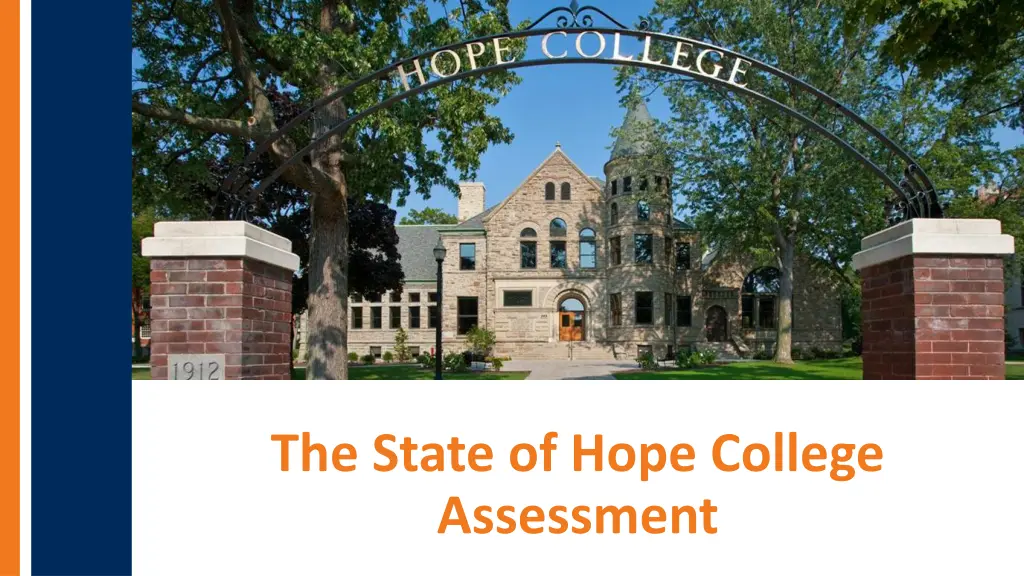 the state of hope college assessment