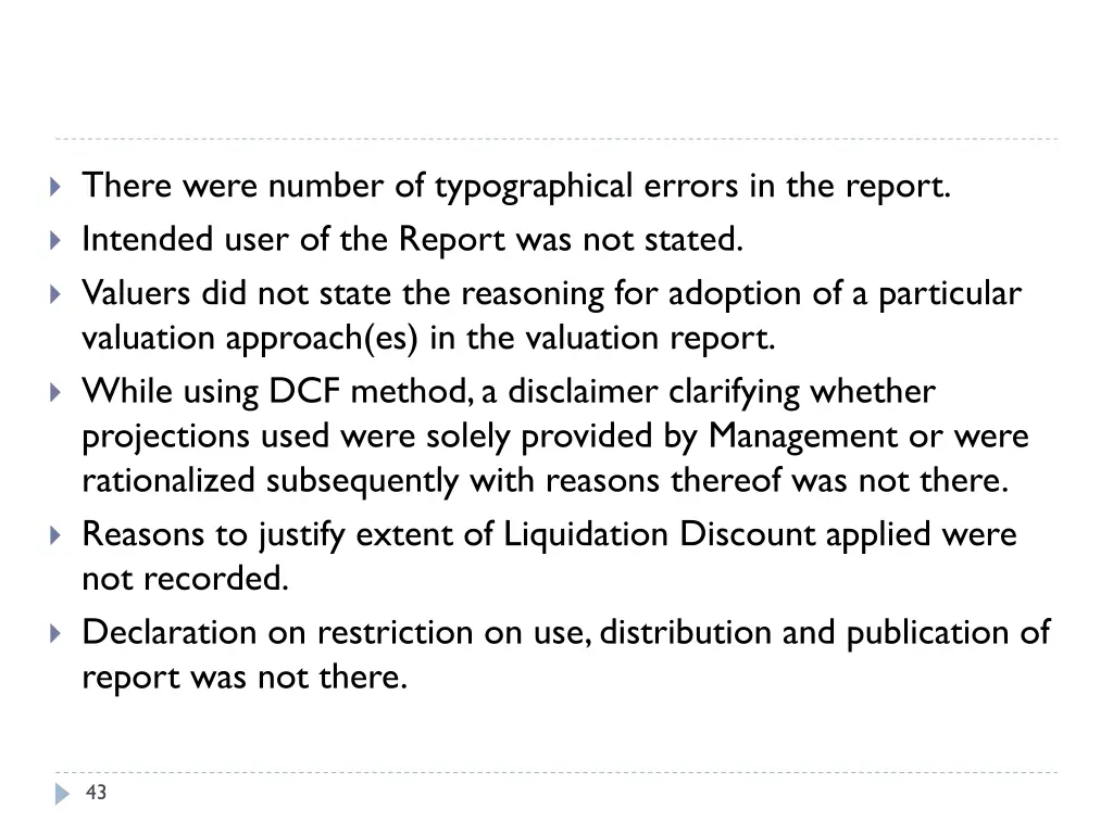 there were number of typographical errors
