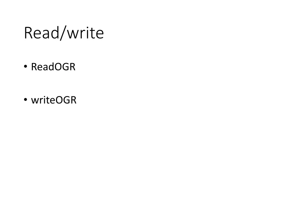 read write