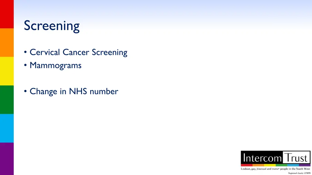 screening