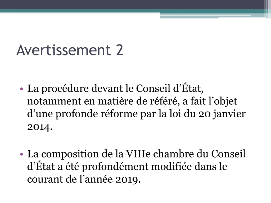 avertissement 2