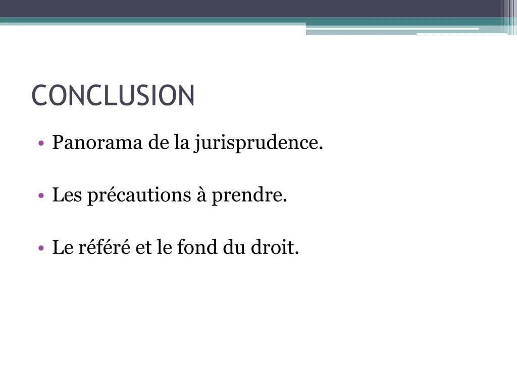 conclusion