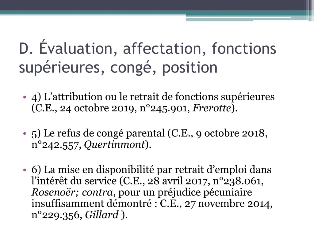 d valuation affectation fonctions sup rieures 2