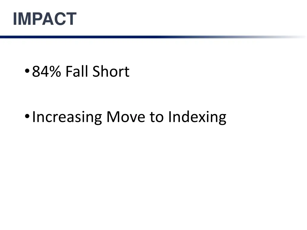 impact