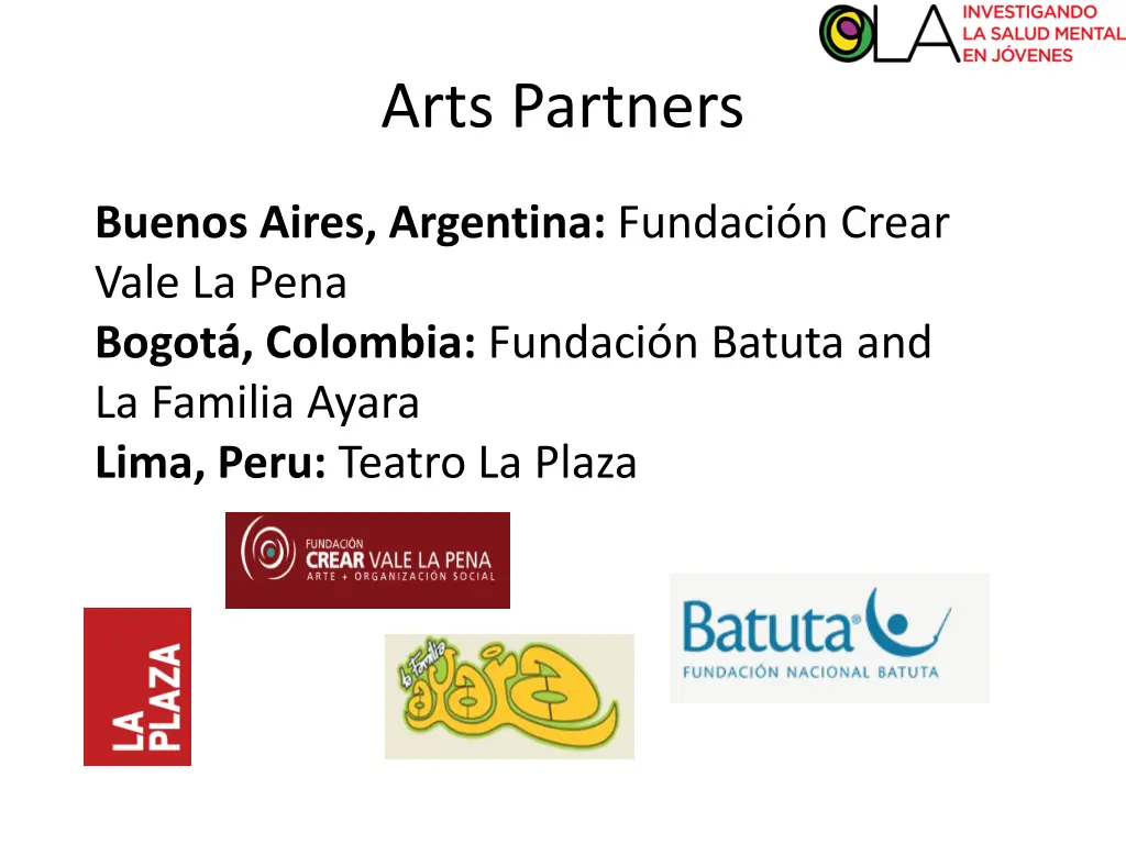 arts partners