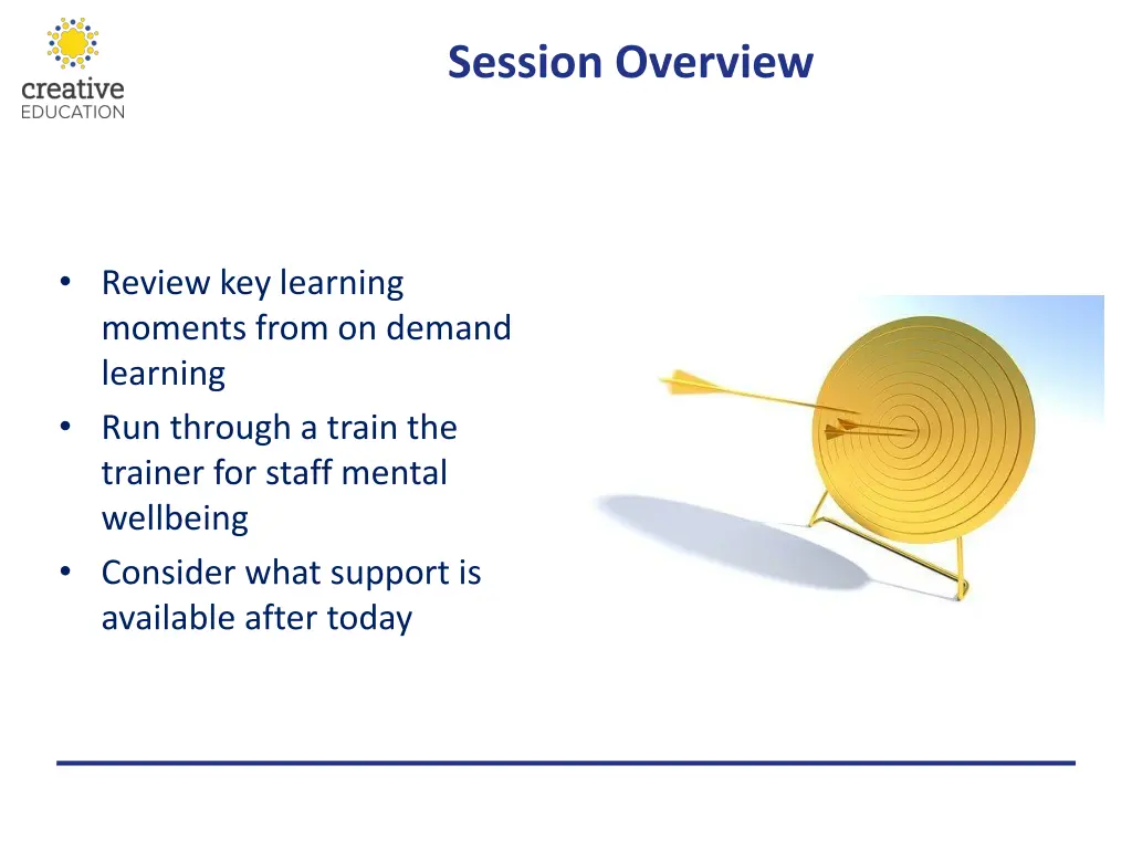session overview