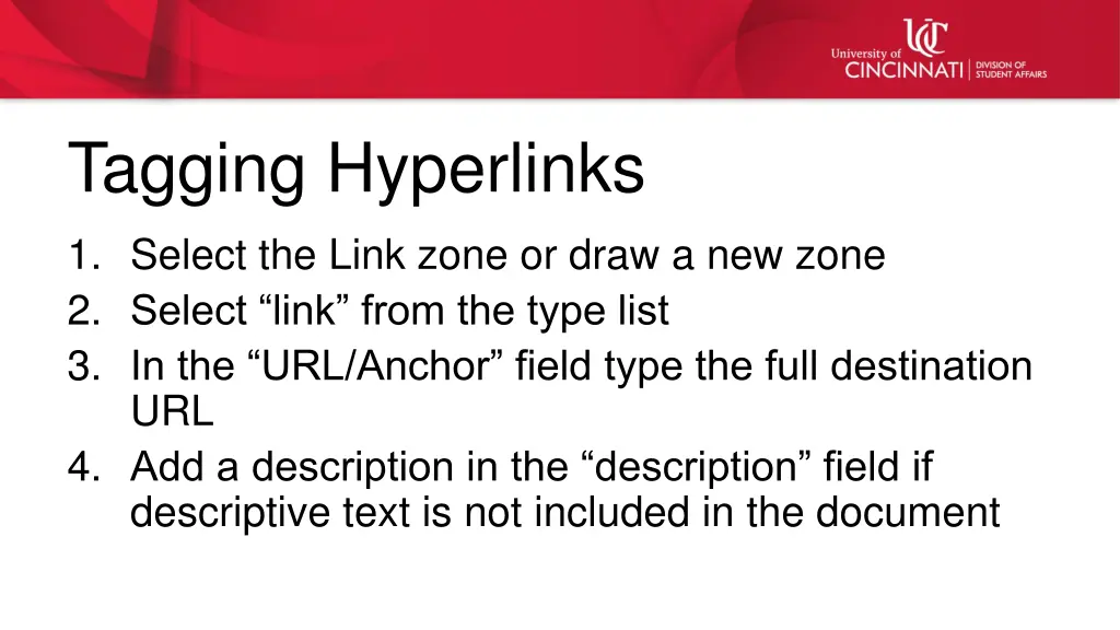 tagging hyperlinks